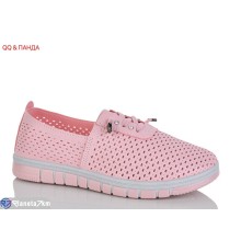 Кросівки жіночі на літо (8 пар р.37-41) рожевий  "QQ&Панда"