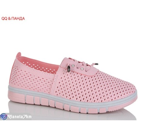 Кросівки жіночі на літо (8 пар р.37-41) рожевий  "QQ&Панда"