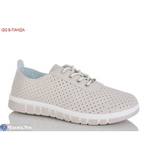 Кросівки жіночі на літо (8 пар р.37-41) бежевий  "QQ&Панда"