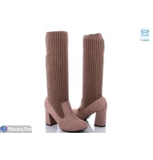 Чоботи жіночі на весну/осінь (6 пар р.36-41) рожевий  "Zarum"