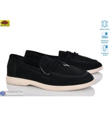 Туфлі жіночі на весну/осінь (8 пар р.36-41) чорний  "Mei De Li"