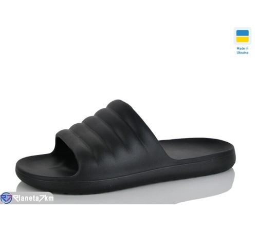 Шлепки чоловічі на літо (8 пар р.40-46) чорний  "Melinda"