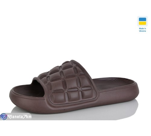 Шлепки жіночі на літо (6 пар р.36-41) коричневий  "Melinda"