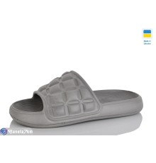 Шлепки жіночі на літо (6 пар р.36-41) сірий  "Melinda"