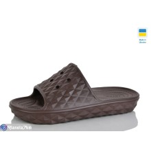 Шлепки жіночі на літо (8 пар р.36-41) коричневий  "Melinda"
