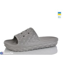 Шлепки жіночі на літо (8 пар р.36-41) сірий  "Melinda"