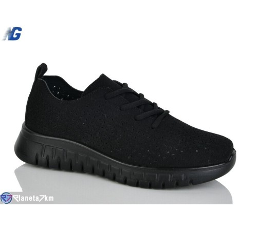 Кросівки жіночі на літо (8 пар р.36-41) чорний  "Navigator"