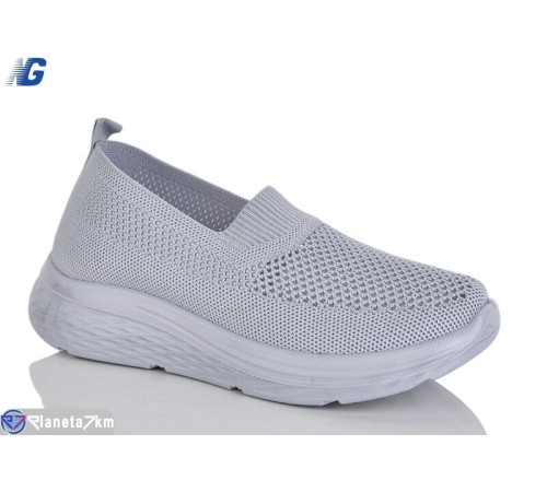 Туфлі жіночі на літо (8 пар р.36-41) сірий  "Navigator"