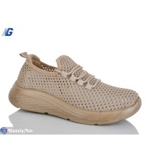 Кросівки жіночі на літо (8 пар р.36-41) коричневий  "Navigator"