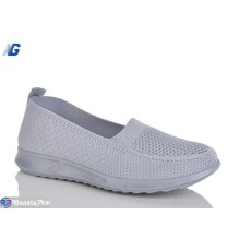 Туфлі жіночі на літо (8 пар р.36-41) сірий  "Navigator"