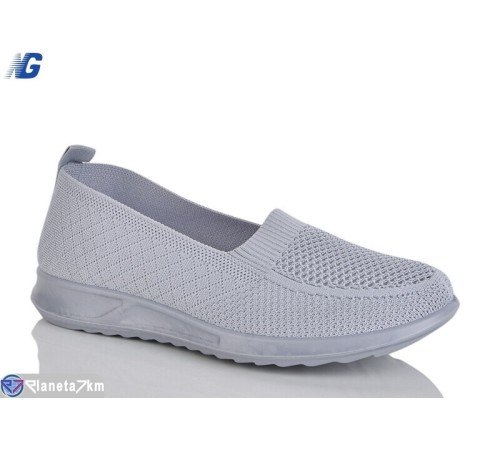 Туфлі жіночі на літо (8 пар р.36-41) сірий  "Navigator"