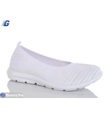 Балетки жіночі на літо (8 пар р.36-41) білий  "Navigator"