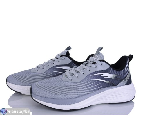 Кросівки чоловічі на весну/осінь (8 пар р.41-45) сірий  "LEVLU"