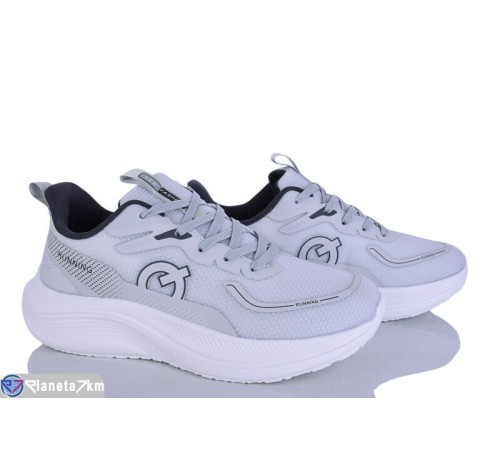 Кросівки чоловічі на весну/осінь (8 пар р.39-44) сірий  "LEVLU"