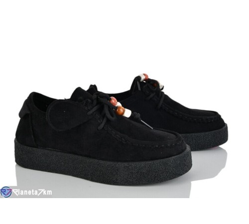 Туфлі жіночі на весну/осінь (8 пар р.36-41) чорний  "LOREDANA"