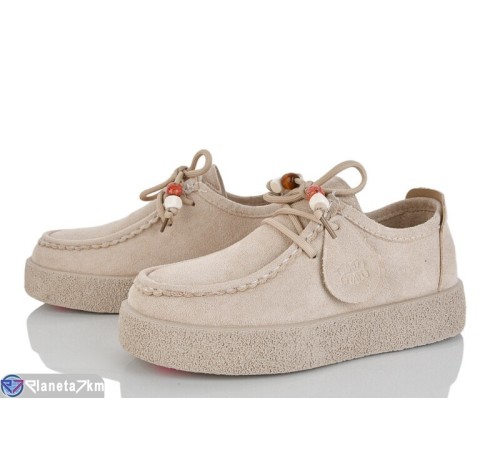 Туфлі жіночі на весну/осінь (8 пар р.36-41) бежевий  "LOREDANA"