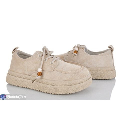 Туфлі жіночі на весну/осінь (8 пар р.36-41) бежевий  "LOREDANA"