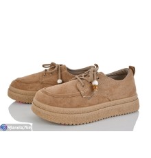 Туфлі жіночі на весну/осінь (8 пар р.36-41) коричневий  "LOREDANA"