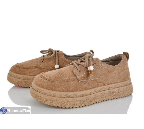 Туфлі жіночі на весну/осінь (8 пар р.36-41) коричневий  "LOREDANA"