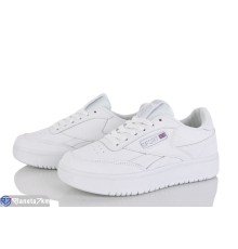 Кросівки жіночі на весну/осінь (8 пар р.36-41) білий  "LOREDANA"