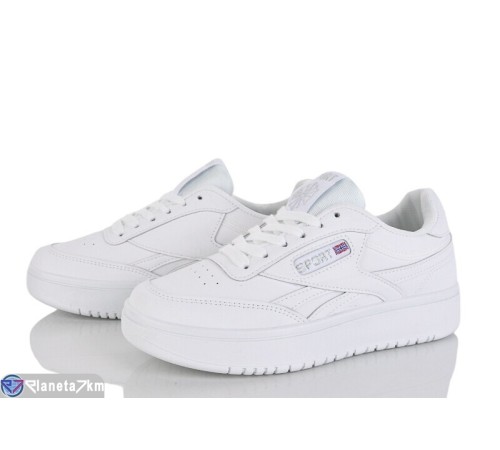 Кросівки жіночі на весну/осінь (8 пар р.36-41) білий  "LOREDANA"