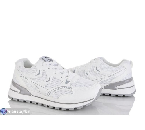 Кросівки жіночі на весну/осінь (8 пар р.36-41) білий  "LOREDANA"