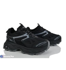 Кросівки жіночі на весну/осінь (8 пар р.36-41) чорний  "LOREDANA"