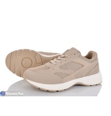 Кросівки жіночі на весну/осінь (8 пар р.36-41) коричневий  "LOREDANA"