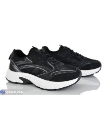 Кросівки жіночі на літо (8 пар р.36-41) чорний  "LOREDANA"