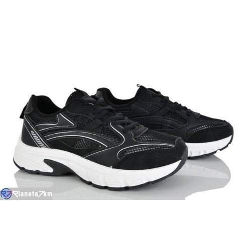 Кросівки жіночі на літо (8 пар р.36-41) чорний  "LOREDANA"