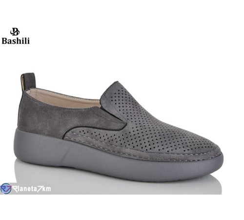 Туфлі жіночі на весну/осінь (8 пар р.36-41) сірий  "Башили"