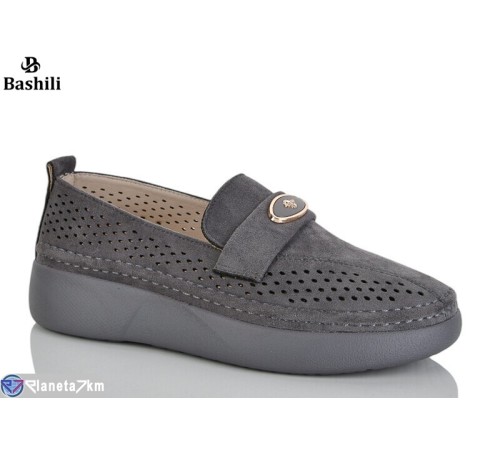 Туфлі жіночі на весну/осінь (8 пар р.36-41) сірий  "Башили"