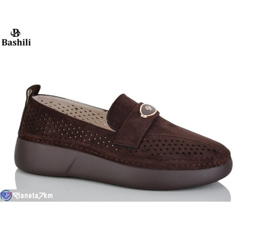 Туфлі жіночі на весну/осінь (8 пар р.36-41) коричневий  "Башили"