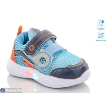 Дитячі кросівки (8 пар р.21-26) блакитний  "Laifakids"