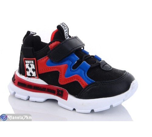 Дитячі кросівки (8 пар р.21-26) чорний  "Laifakids"