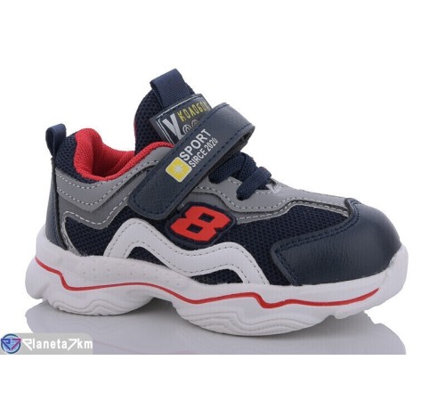 Дитячі кросівки (8 пар р.21-26) синій  "Laifakids"