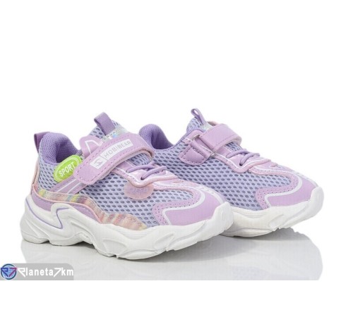 Дитячі кросівки (8 пар р.21-26) фіолетовий  "Laifakids"
