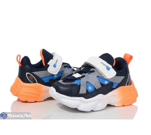 Дитячі кросівки (8 пар р.21-26) синій  "Laifakids"