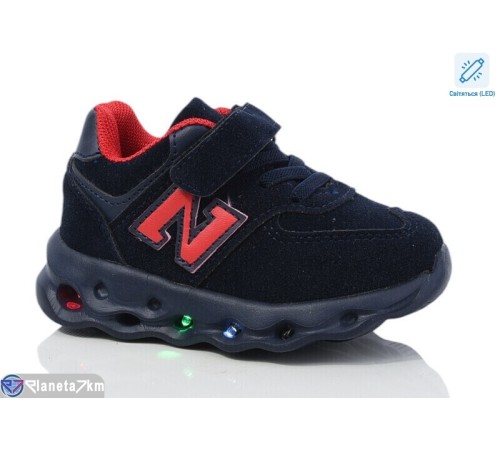 Дитячі кросівки (8 пар р.21-26) синій  "Laifakids"