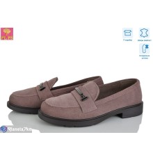 Туфлі жіночі на весну/осінь (6 пар р.36-40) коричневий  "PLPS"