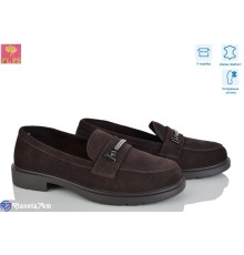 Туфлі жіночі на весну/осінь (6 пар р.36-40) коричневий  "PLPS"