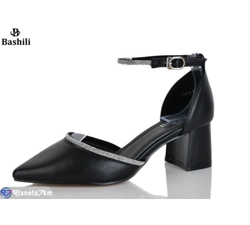 Туфлі жіночі на літо (6 пар р.40-43) чорний  "Башили"