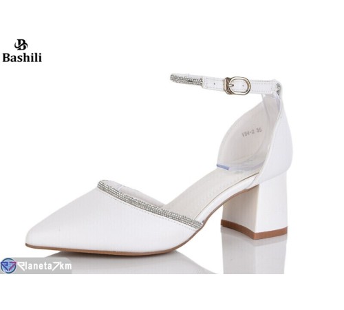 Туфлі жіночі на літо (6 пар р.40-43) білий  "Башили"