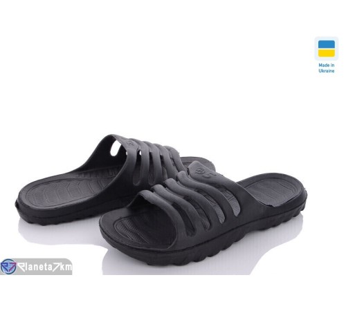 Шлепки чоловічі на літо (8 пар р.40-46) чорний  "Favora"