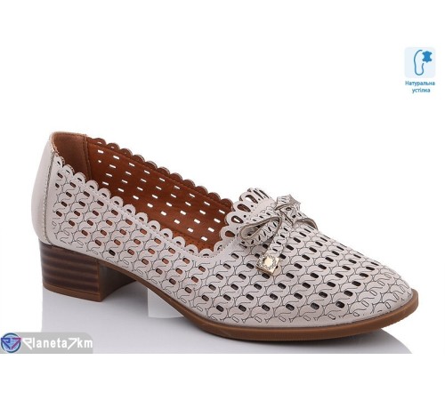 Туфлі жіночі на літо (8 пар р.36-41) бежевий  "MOLL"