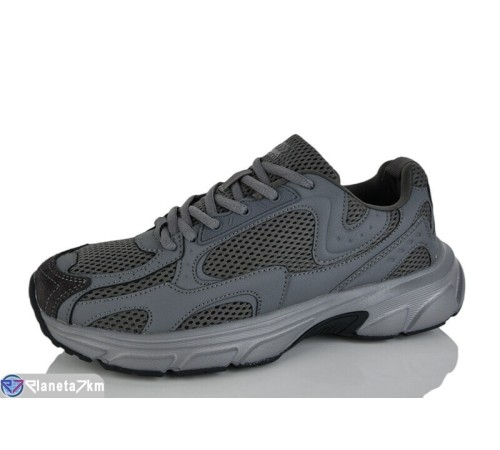 Кросівки чоловічі на весну/осінь (8 пар р.41-45) сірий  "Restime"