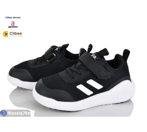 Дитячі кросівки на весну/осінь (6 пар р.28-33) чорний  "BELIES-D"