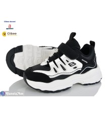 Дитячі кросівки на весну/осінь (8 пар р.31-36) чорний  "BELIES-D"