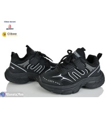 Дитячі кросівки на весну/осінь (6 пар р.32-37) чорний  "BELIES-D"