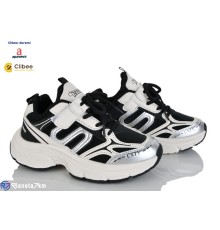 Дитячі кросівки на весну/осінь (6 пар р.32-37) чорний  "BELIES-D"